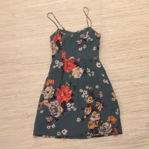 Anthropology floral dress